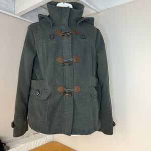 Hydraulic the blue Jean Large size coat Women’s Gray